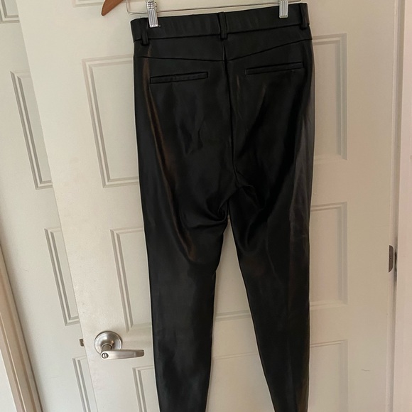 Zara Teen faux leather legging with button and zip - Picture 10 of 10